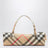 Parapluie pliant Check en polyester sable