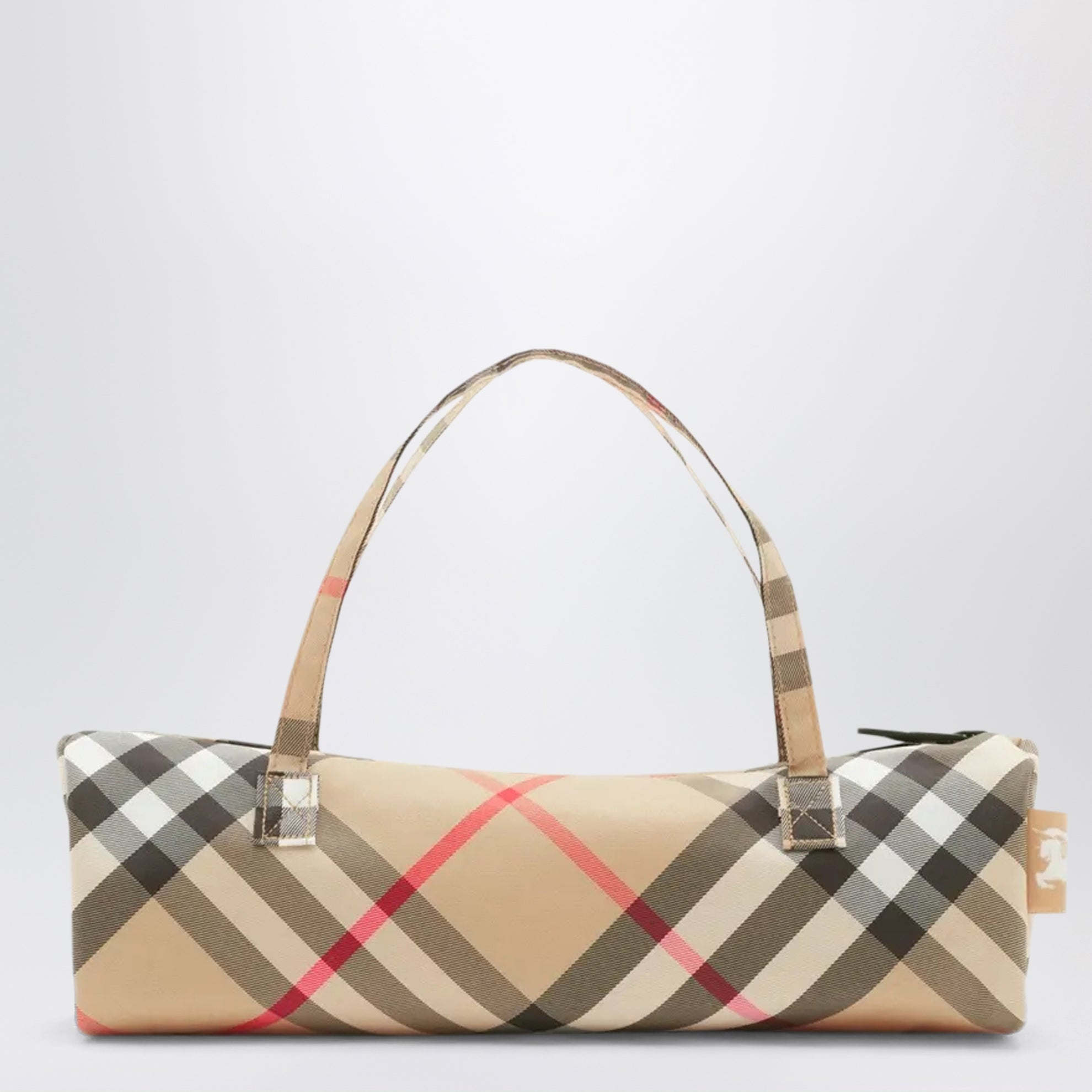 Parapluie pliant Check en polyester sable