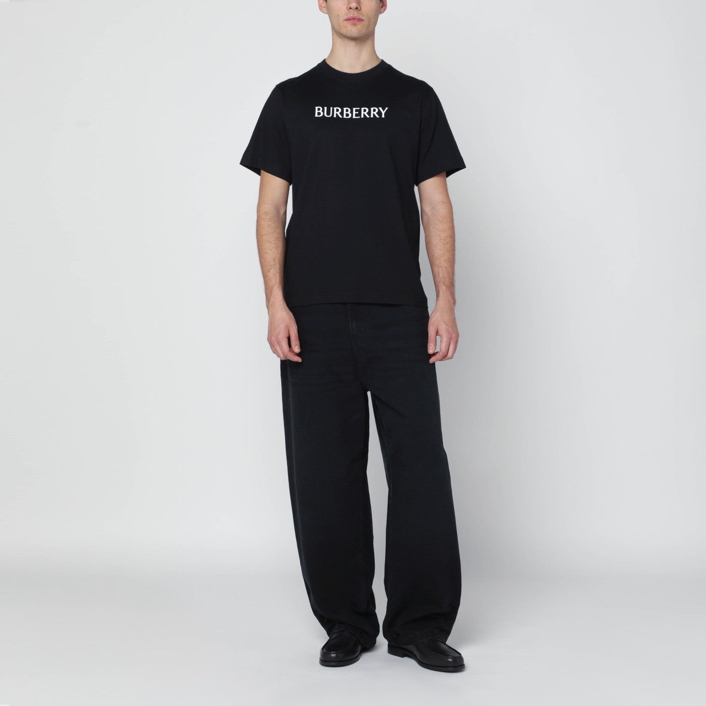 Burberry Black T-shirt with logo print | TheDoubleF