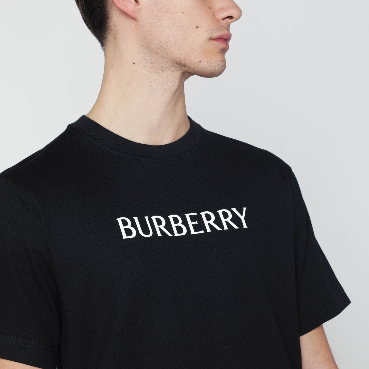Burberry Black T-shirt with logo print | TheDoubleF