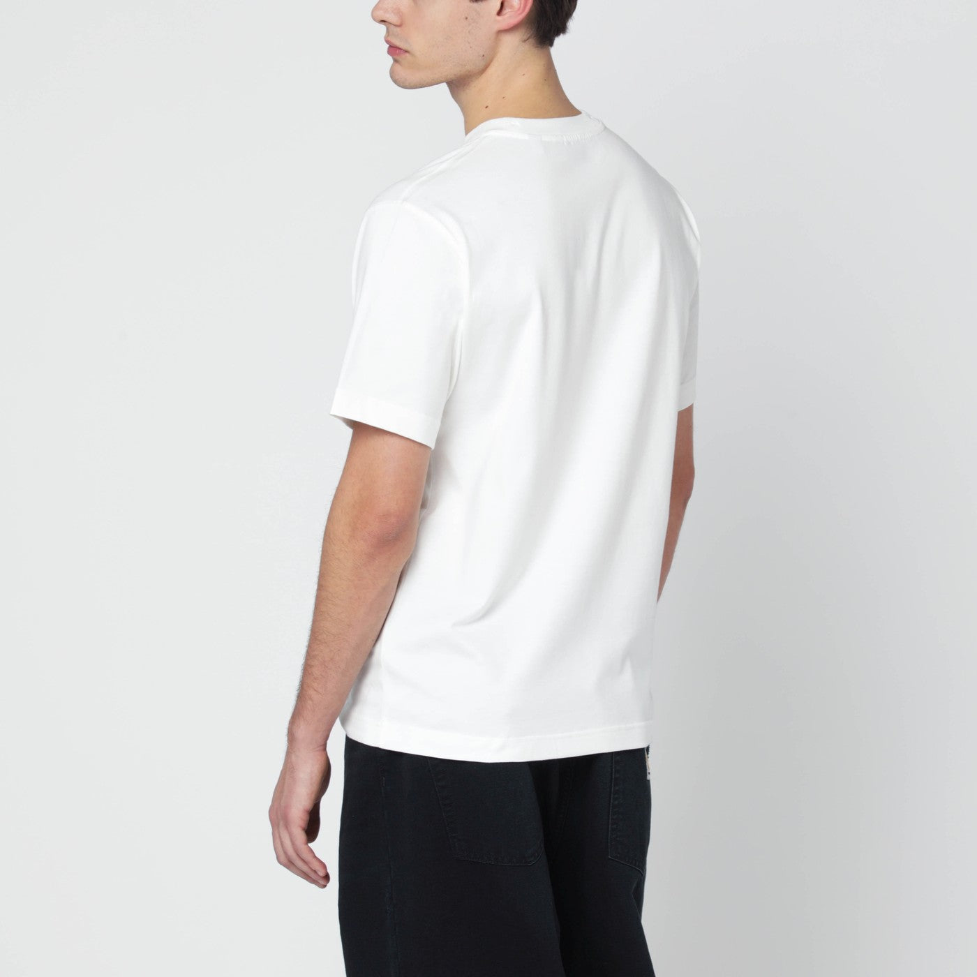 Burberry White T-shirt with logo print | TheDoubleF