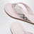 Pink Pavilion sandals with Check pattern