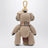 Teddybär-Charm Thomas aus Wolle/Kaschmir in Sand