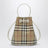 Mini borsa a secchiello motivo Check