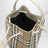 Mini borsa a secchiello motivo Check