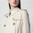 Kensington mid-length tropical gabardine trench coat, beige