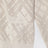 Cardigan in cotone traforato beige chiaro