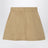 Jupe trench en coton beige sable