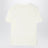 Elfenbeinfarbenes T-Shirt mit Logoprint