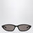 Neo Oval 2.0 black acetate sunglasses