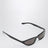 Neo Oval 2.0 black acetate sunglasses