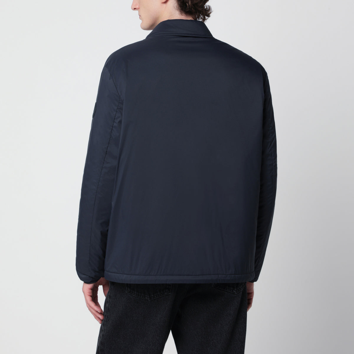 Navy blue Dalewood shirt jacket in nylon