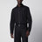 Camicia classica in popeline di cotone nera