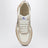 Terrace leather and suede sneakers with beige check