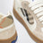 Terrace leather and suede sneakers with beige check
