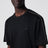 T-shirt in cotone con profili Check nera