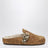Urchin clog in shearling Check jute