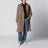 Trench Foxfield corto in cotone e seta