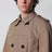 Short Foxfield trench coat in cotton and silk