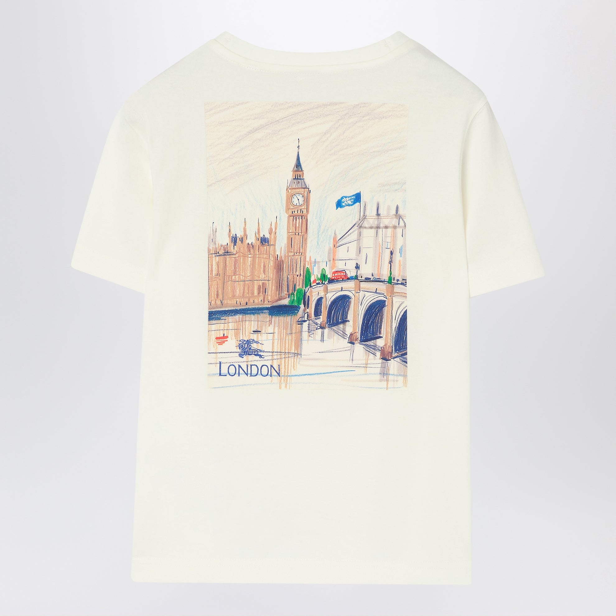 London Bear T-Shirt aus Baumwolle