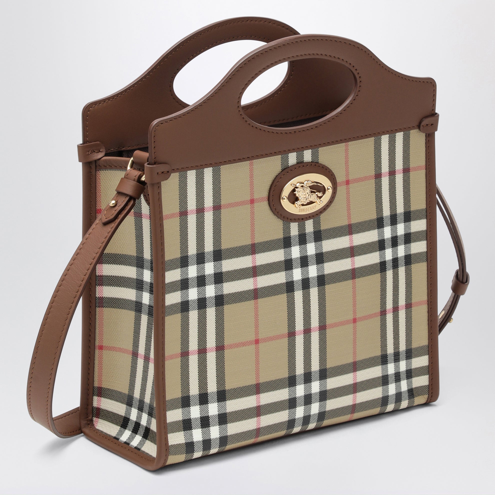 Borsa Pocket Mini Archive beige