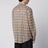 Camicia in cotone beige motivo Check