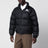 Highlands black nylon down jacket
