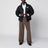 Highlands black nylon down jacket
