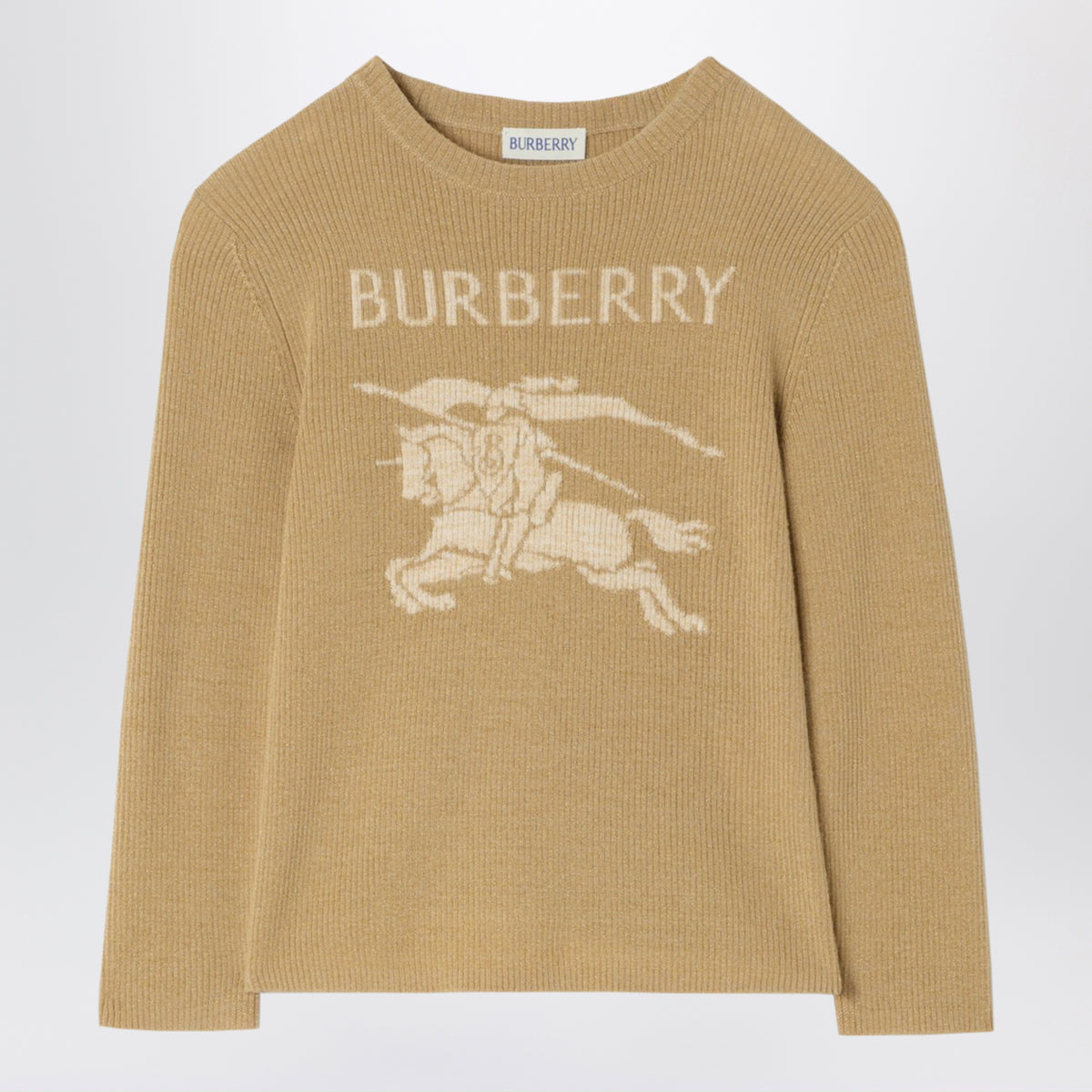 Knight beige wool blend pullover