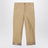 Pantaloni beige con risvolto con motivo Check