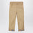 Pantaloni beige con risvolto con motivo Check