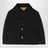 Black reversible quilted nylon jacket