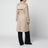 Trench Lakefield lungo beige in cotone