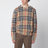 Sand beige cashmere check sweater
