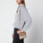 Beige Check Mates Mini-Vanity-Tasche