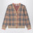 Beige Burberry Check cardigan in wool