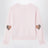 Cardigan rose en laine et cachemire
