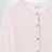 Cardigan rose en laine et cachemire