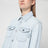 Camicia azzurra in denim Extra Bleach.