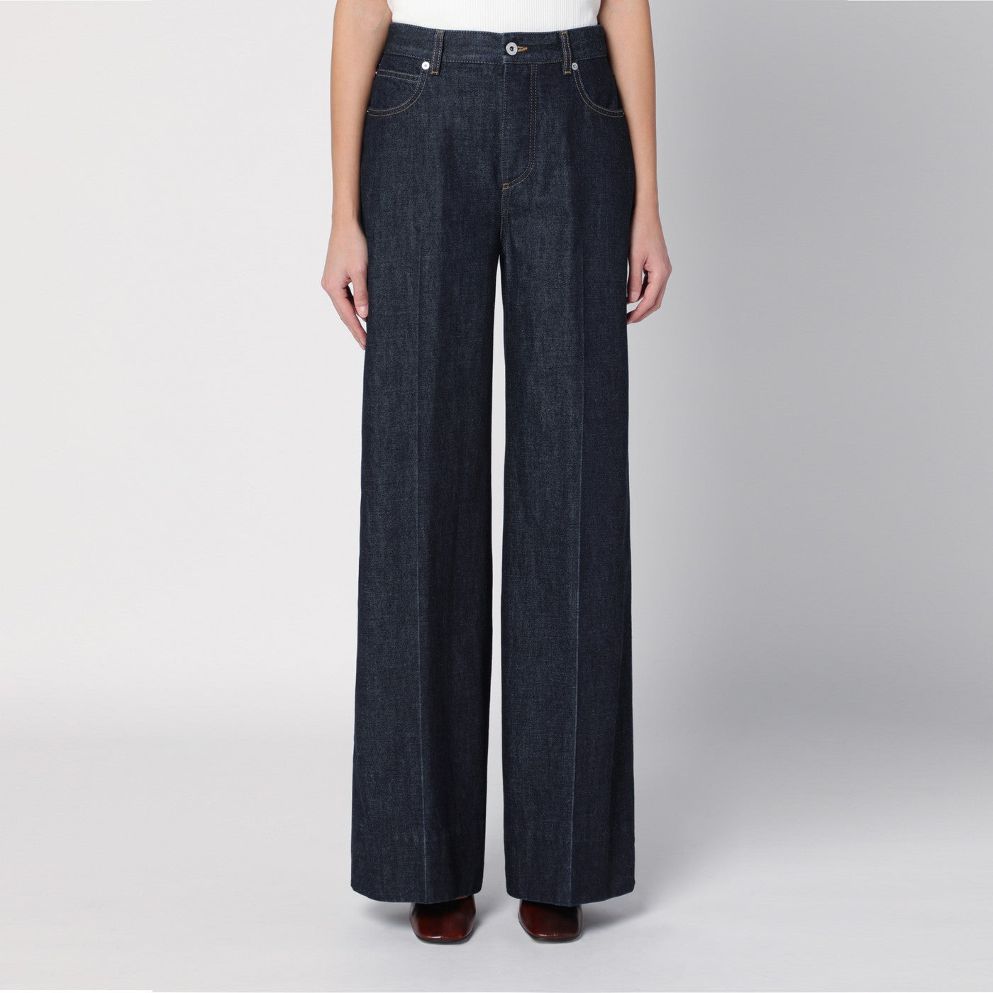Jeans a palazzo color Indigo