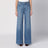 Mid blue palazzo jeans