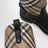 Beige Cavalier Boots with House Check Pattern