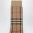 Beige Check socks in cotton and cashmere blend
