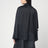 Black satin blouse with bow