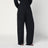 Pantaloni cargo blu notte in lana