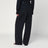 Pantaloni cargo blu notte in lana