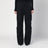 Pantalone cargo nero in misto cotone