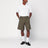 Forest green Bermuda shorts in GG fabric