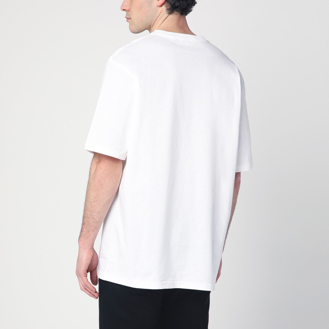 T-shirt bianca in cotone