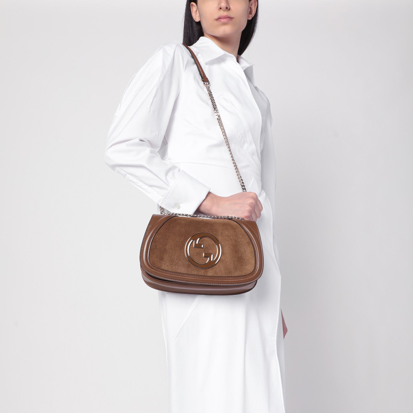 Medium brown Blondie shoulder bag